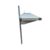 Stainless Steel Wall Shelf - L 1500 x D 300 mm - Dynasteel