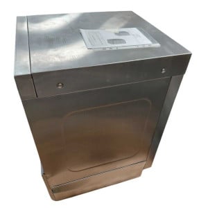 Professionaalne Nõudepesumasin Loputusvedeliku ja Pesuaine Doseerijaga - 40 x 40 cm - Dynasteel