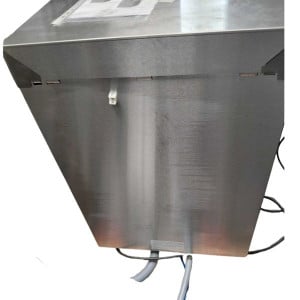 Professionaalne Nõudepesumasin Loputusvedeliku ja Pesuaine Doseerijaga - 40 x 40 cm - Dynasteel