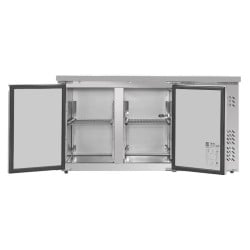 Positive Refrigerated Table 2 Doors - Depth 600