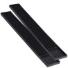Tapis de Bar PVC 59 cm Noir — Égouttoir Comptoir CHR