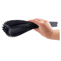 PVC baarimatt 59 cm must — Tilguti lett CHR