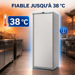 590 L Roostevaba Terasega Sügavkülmik Ventileeritud Külm -22 °C