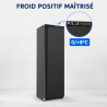 Positiivne külmkapp 400 L must 0/+8°C