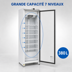 380 L Ventileeritud Sügavkülmik -18/-22 °C