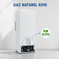 Ventileeritud külmkapp 527 L +2/+8 °C — Täisuks