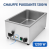 Bain-Marie Pro GN 1/1 20 L 1200 W Roostevaba teras koos äravooluga