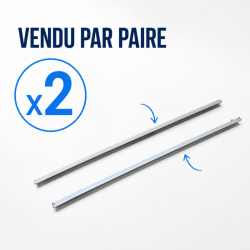 Paar liugureid 645 mm külmkapp 1400 L