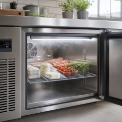 Grill salatile 560 x 330 mm — Plastikuga kaetud riiul