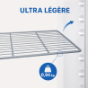 Grill salatile 560 x 330 mm — Plastikuga kaetud riiul