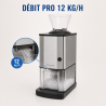 Pileur à Glaçons Électrique 12 kg/h 60 W Inox