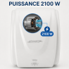 Professionaalne kätekuivati 2100 W ABS Valge — Kuivamisaeg 30 s