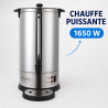 Percolateur Professionnel 14 L 100 Tasses 1650 W Roostevaba Teras