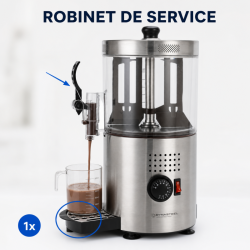 Chocolatière Professionnelle 3 L 1200 W — Termostaat 90°C