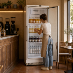 Positive Refrigerated Cabinet 590 L Glass 0/+8°C