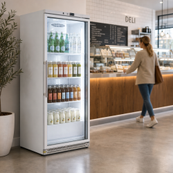 Positive Refrigerated Cabinet 590 L Glass 0/+8°C