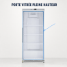 Positiivne klaasitud külmkapp 590 L 0/+8°C