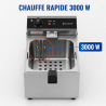 Friteuse Professionnelle 10 L 3000 W Inox — Thermostat