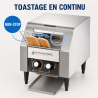 Toaster konveieriga Pro 1300 W roostevaba teras — Dynasteel