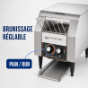 Toaster konveieriga Pro 1300 W roostevaba teras — Dynasteel