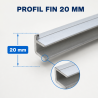 Glisside paar Saladette jaoks 548 mm — Dynasteel