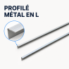 Glisside paar Saladette jaoks 548 mm — Dynasteel