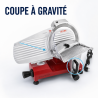 Trancheuse à Jambon à Gravité Ø 220 mm 120 W Rouge
