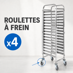 Échelle Pâtissière Inox 16 Niveaux 600x400 | Dynasteel