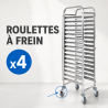Échelle Pâtissière Inox 16 Niveaux 600x400 | Dynasteel