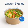 Kraft salatikauss 750 ml Ø150 mm — Komplekt 300