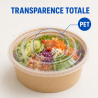 PET kaas Ø 165 mm salatikausile 1300 ml - x300