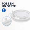 PET kaas Ø 165 mm salatikausile 1300 ml - x300