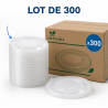 PET kaas Ø 165 mm salatikausile 1300 ml - x300