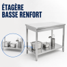 Roostevabast terasest laud 800x600 mm alumise riiuliga — Pro