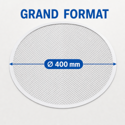 Perforeeritud pitsaalus Ø 400 mm alumiinium