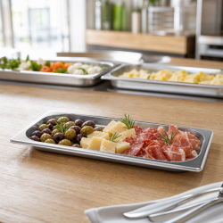Bac Gastro GN 1/3 Inox 20 mm - Nõudepesumasinaga ühilduv