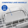 Bac Gastro GN 1/3 Inox 20 mm - Nõudepesumasinaga ühilduv