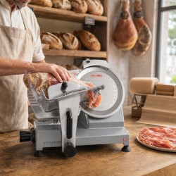 Trancheuse à Jambon Pro 250 mm 150 W à Gravité