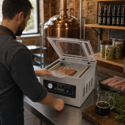 Masin Sous Vide kellaga 900 W - Keevitus 400 mm Roostevaba teras