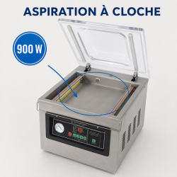 Masin Sous Vide kellaga 900 W - Keevitus 400 mm Roostevaba teras