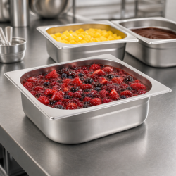 Bac Gastro GN 2/3 Inox 9 L - Sügavus 100 mm
