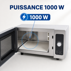 Professionaalne mikrolaineahi 25 L 1000 W Mehaaniline