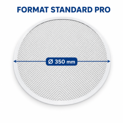 Perforeeritud pitsaalus Ø 350 mm Alumiinium — Pro