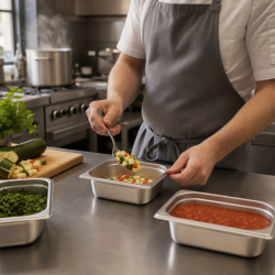 Bac Gastro GN 1/4 Inox — Sügavus 65 mm — 1,8 L