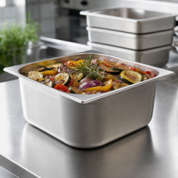 Bac Gastro GN 2/3 Inox 13 L - Profondeur 150 mm