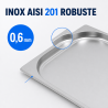 Bac Gastro GN 2/3 Inox — Sügavus 20 mm, 1,35 L
