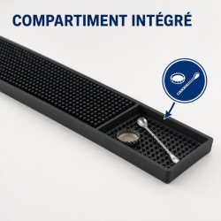 PVC baarimatt 59 cm must — Tilguti lett CHR
