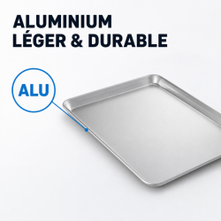 Alumiiniumist esitlusplaat 660 x 457 mm ristkülik