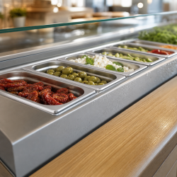 Bac Gastro GN 1/9 Inox - Sügavus 65 mm - 0,6 L
