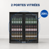 Tagumine Baar Jahutatud 209 L 2 Klaasust — Ventileeritud